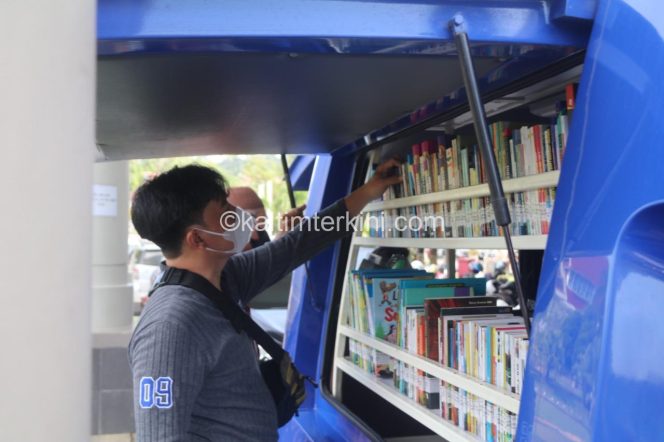 
 DPK  Kutim Terjunkan 2 unit Mobil Perpustakaan dalam Festival Literasi 2020