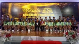 Mulyono turut menghadiri acara Pelepasan dan Anugerah Pendidikan siswa kelas VI SD Yayasan Pendidikan Prima Swarga Bara (YPPSB) 2 di Ruang Akasia Gedung Serbaguna Bukit Pelangi, Kamis (25/5/2023).