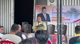 Anggota DPRD Provinsi Kalimantan Timur, Agusriansyah Ridwan saat melakukan reses di daerah pemilihannya.