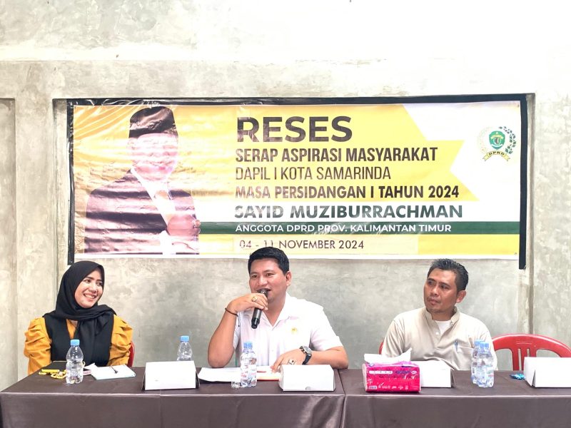 Anggota DPRD Kalimantan Timur, Sayyid Muziburrachman.