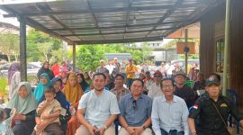Reses anggota DPRD Provinsi Kalimantan Timur, Budianto Bulang di Kabupaten Kutai Timur.