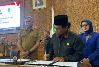 Peraturan Daerah (Perda) Penanggulangan Bahaya Kebakaran resmi disahkan Dewan Perwakilan Rakyat Daerah (DPRD) Kabupaten Kutai Timur (Kutim) pada Rapat Paripurna yang ke-18 (dok: kaltimterkini)