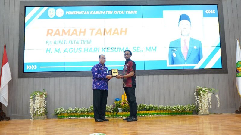 Ramah Tamah Pjs Bupati Kutim, Agus Hari Kesuma (dok: kaltimterkini)