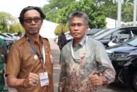 Pjs Bupati Kutim, AHK bersama Kepala Kesbangpol Kutim (dok:kaltimterkini)